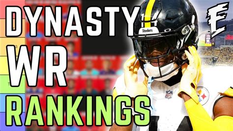 Top Dynasty Wide Receiver Rankings And Tiers Dynasty Fantasy