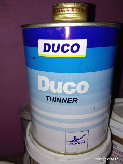 Duco Thinner Grade Standard Industrial Grade Packaging Type Can At