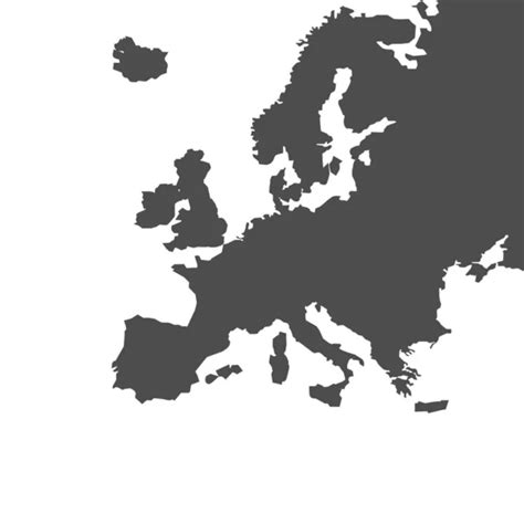 Map of Europe (vector) — Stock Vector © milalala #2198551