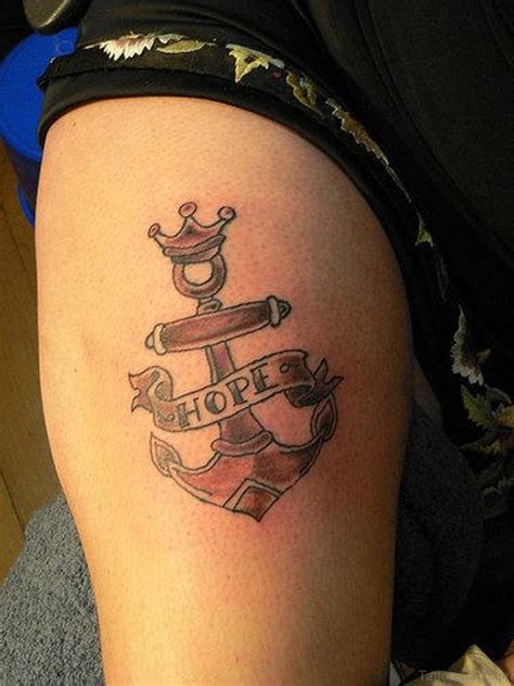 Stunning Anchor Tattoos Designs On Shoulder Tattoo Designs