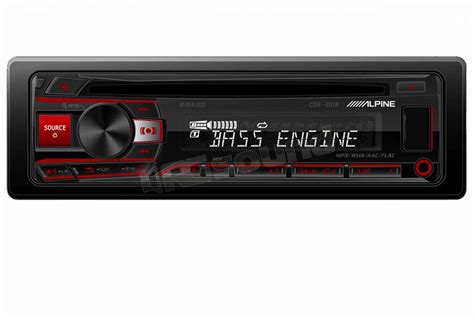 Alpine CDE-201R | Autoradio 1 din e 2 din Car stereo - Autoradio 1 e
