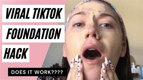 Does It Work Viral Tiktok Foundation Hack Youtube