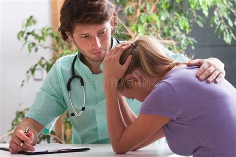 Psychiatrist Helping in Depression Stock Photo - Image of professional, discussion: 37282950