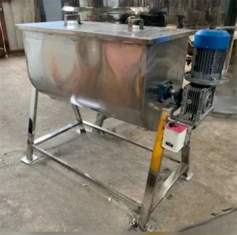 U Shaped Stainless Steel Ribbon Blender For Industrial Capacity