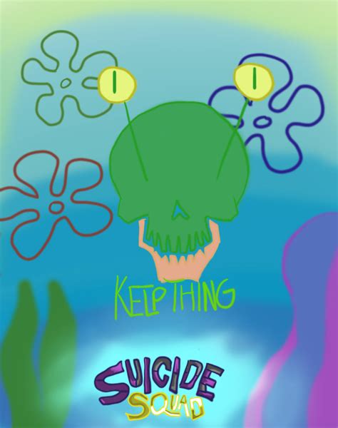 spongebob suicide squad Kelp thing by SebasCartoonaholic on DeviantArt