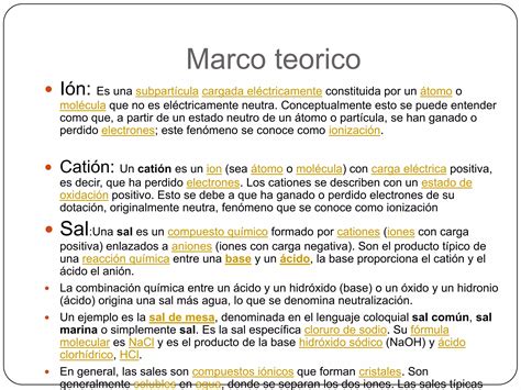 Identificaci N De Cationes Mediante El Analisis A La Ppt