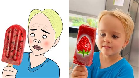 Chris And Niki Explore Moms Ice Cream Truck Drawing Memevlad And Nikieditz Of Moviez Youtube