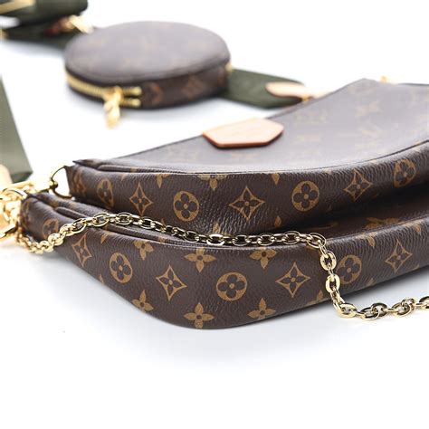 Louis Vuitton Monogram Multi Pochette Accessories Kaki