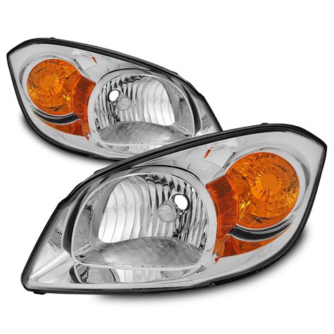 AKKON Headlights Assembly Replacement Pair For 07 10 Pontiac G5 05