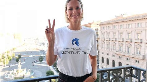 Federica Pellegrini A Napoli Per L International Swimming League Alla