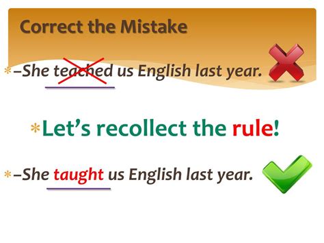 Ppt Correction Of Mistakes Powerpoint Presentation Free Download