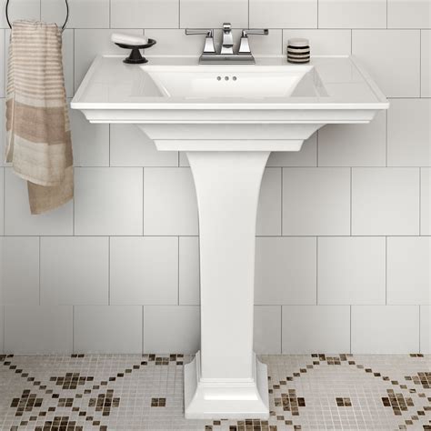 Town Square® S 4-Inch Centerset Pedestal Sink Top and Leg Combination