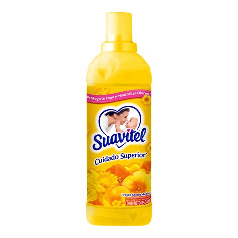 Suavizante Suavitel Cuidado Superior Fresco Aroma De Sol En Botella