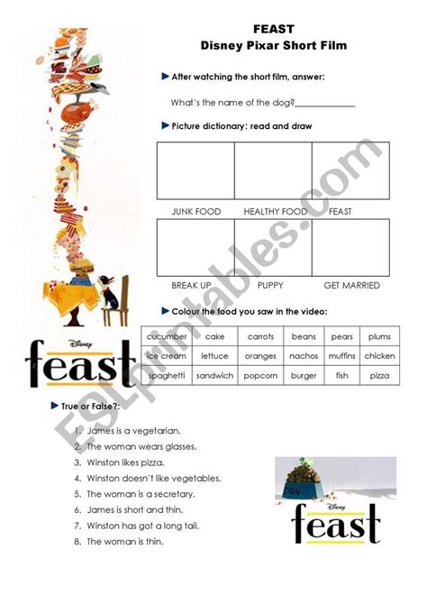 Feast Chapter Esl Worksheet By Lauranuar