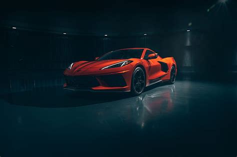 HD wallpaper: Chevrolet, Chevrolet Corvette (C8), Car, Orange Car ...