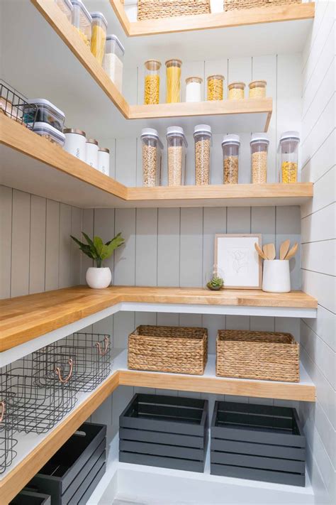 Building Wood Shelves In Pantry At Brandon Szeto Blog