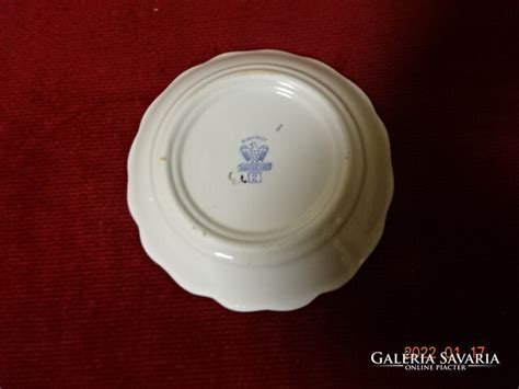 Aquincum Porcelain Centerpiece Diameter 9 Cm Fertőd Monument He Has