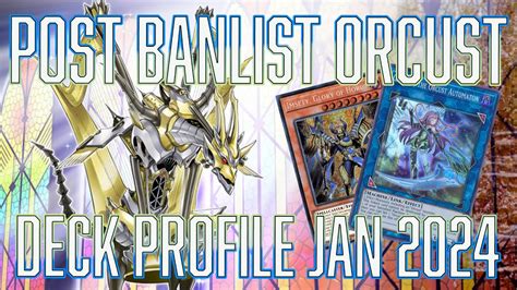 Yugioh Its Back Orcust Horus Deck Profile Post Banlist Jan