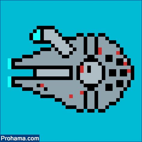 Star Wars Pixel Art Easy Pixel Art Ideas Simple Pixel Art Grid