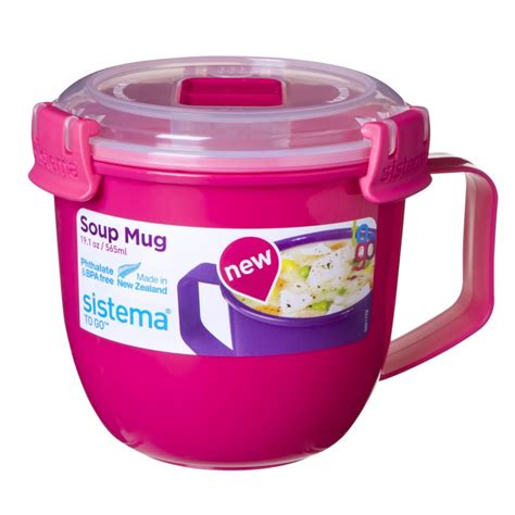 Hrnek Sistema Small Soup Mug Color Camping Cz