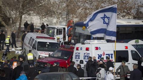 Serangan Truk Warga Palestina Di Jerusalem Empat Orang Israel Tewas