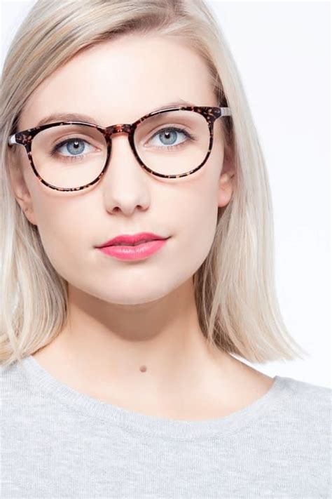 Chilling Round Red And Floral Glasses For Women Eyebuydirect Black