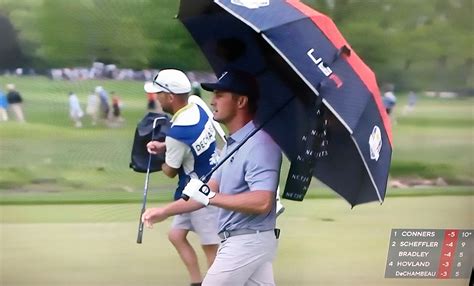 PGA Championship 2023: Bryson DeChambeau sporting a USA Ryder Cup umbrella could be Bryson at ...