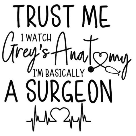 Grey's Anatomy SVG - Etsy