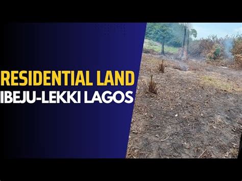 Residential Land For Sale In Elerangbe Ibeju Lekki Lagos With