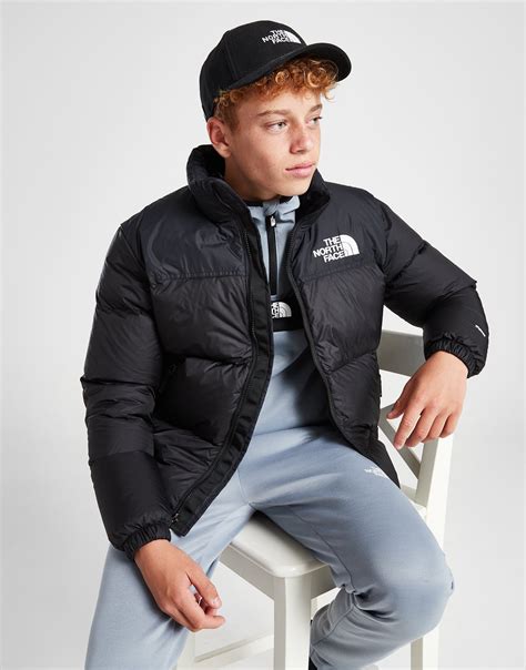 Black The North Face Nuptse Jacket Junior Jd Sports Uk