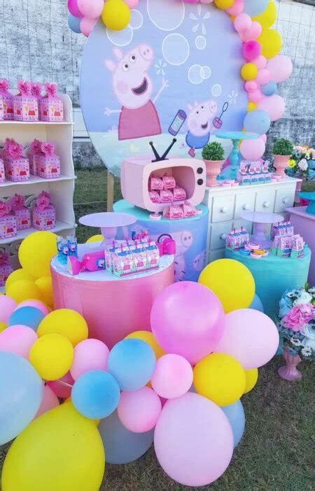 Decoração de Festa Infantil da Peppa Pig 50 Ideias e Dicas Simples