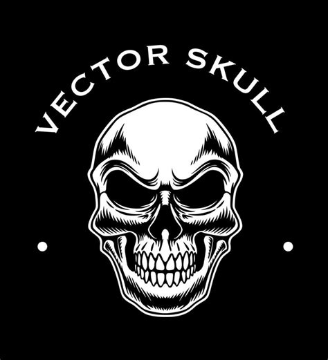 Skull Head Vector Logo Icon Design 10582453 Vector Art At Vecteezy