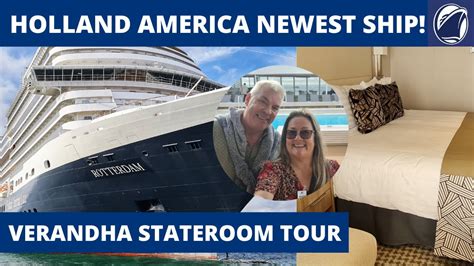 Holland America Rotterdam Cruise Ship Verandah Stateroom Tour YouTube