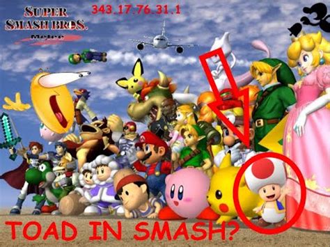 How To Unlock Toad In Super Smash Bros Melee Youtube