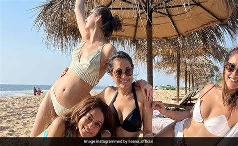 At a beach from Ileana D'Cruz's Diwali celebrations. see photos - Blog Foxbugg.com