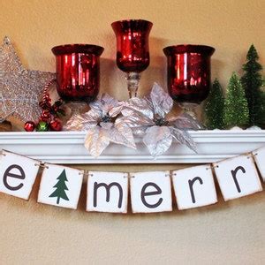 BE MERRY BANNER Be Merry Sign Christmas Ornament Christmas Decorations Christmas Cards Photo ...