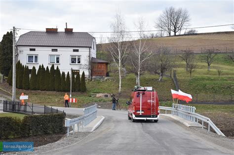 Glinik Polski most na potoku Czarnym uroczyście otwarty terazJaslo