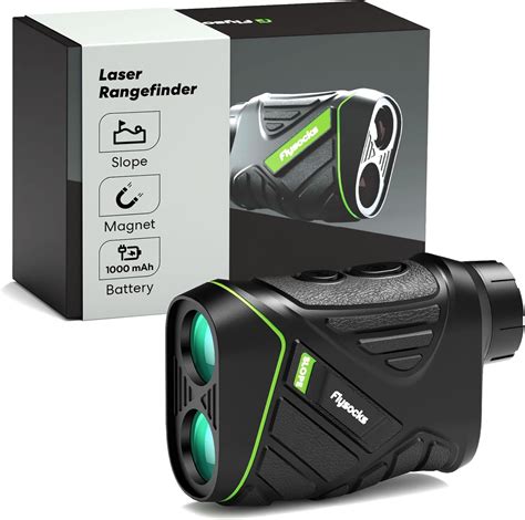 Flysocks Télémètre de golf avec pente télémètre laser de 1 200 m