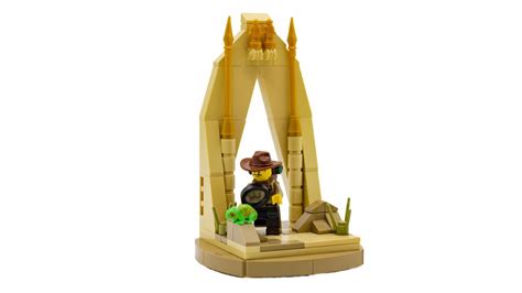 Lego Collectible Minifigures Series 19 Vignettes Jungle Explorer