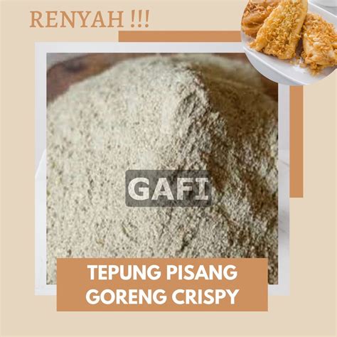 Jual Bubuk Tepung Pisang Goreng 1Kg Tepung Pisang Goreng Powder 1 Kg