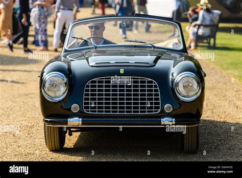 Nicola Bert Driving His Ferrari Inter To Receive The S