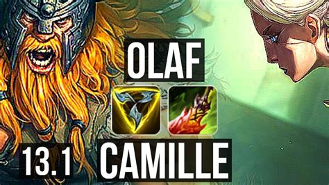 OLAF Vs CAMILLE TOP 6 0 6 75 Winrate Dominating EUW Master