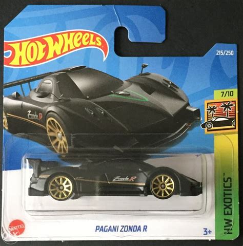 Hot Wheels Pagani Zonda R 1 64 HW Exotics Black Autići makete