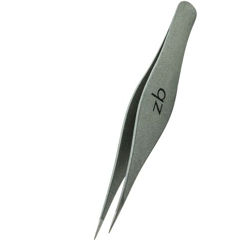 Surgical Grade Stainless Steel Pointed Tweezers | Silver – Zizzili Basics