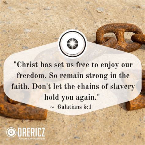 Freedom In Christ Bible Verse Galatians 51 Bible Inspiration