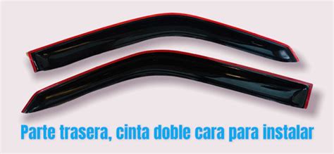 Botaguas Deflectores Chevy C1 C2 C3 94 2011 2 Puertas Racing Envío gratis