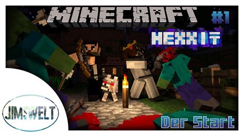 Minecraft Hexxit Der Start Tod In Der Folge Youtube