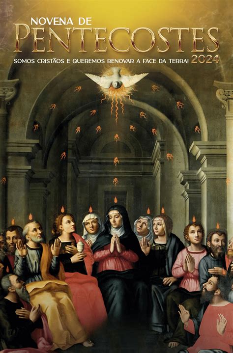 Cartaz Da Novena De Pentecostes Santu Rio Portal Kair S