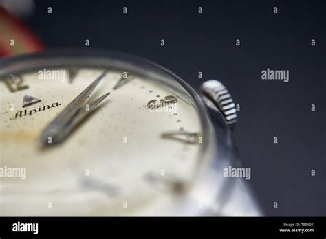 vintage alpina 4 watch Stock Photo - Alamy