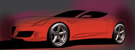 Photoshop Car Rendering Tutorial Car Body Design